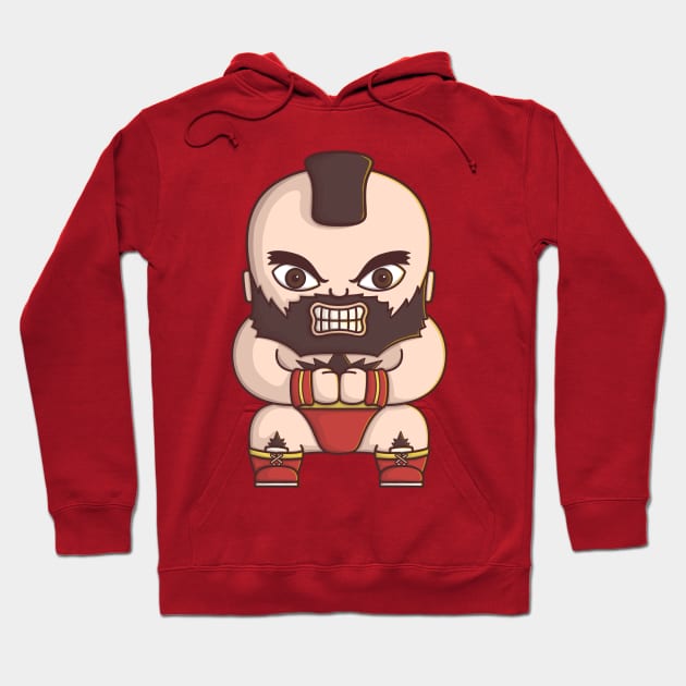 ZANGIEF STREET FIGHTER Hoodie by PNKid